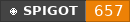 Spigot data badge for Deluxe Announce — Real-time Donation Stats, Animated Toasts & Folia Support