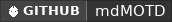 GitHub data badge for mdMOTD | A powerful MOTD Plugin - Spigot/Paper/Folia/Bungeecord/Velocity