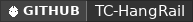 GitHub data badge for TC HangRail