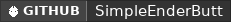 GitHub data badge for SimpleEnderButt
