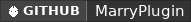 GitHub data badge for MarryPlugin
