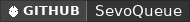 GitHub data badge for SevoQueue